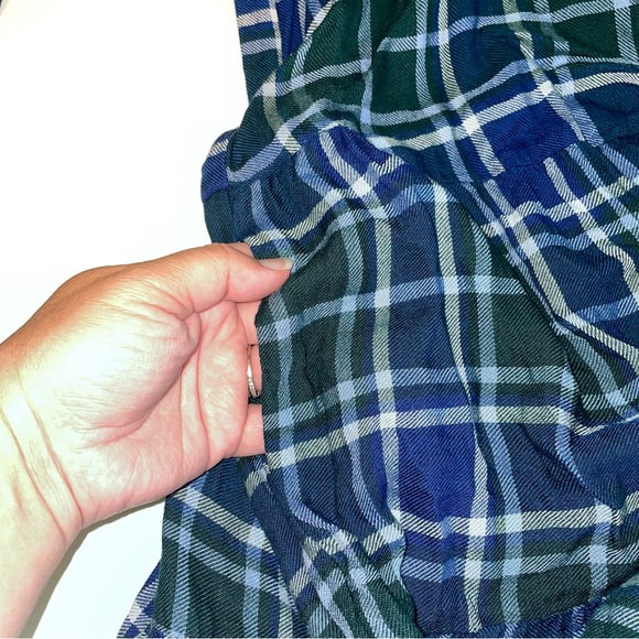 Show Me Your MuMu | Ainsley Plaid Long Sleeve Mini Dress Size Small - Picture 5 of 8